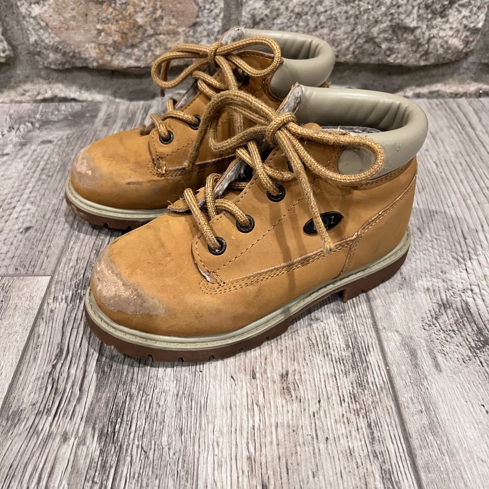 Lugz Kids’ Work Boots - Tan - little boys 12